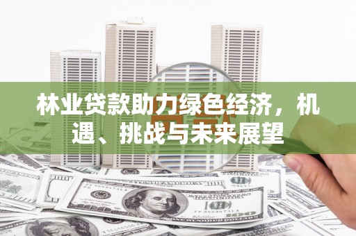 昆明林业贷款助力绿色经济，机遇、挑战与未来展望