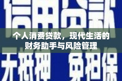 昆明个人消费贷款，现代生活的财务助手与风险管理