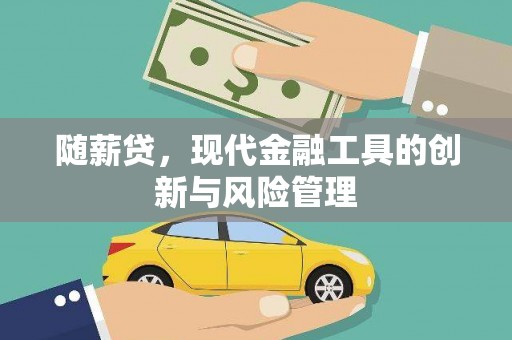昆明随薪贷，现代金融工具的创新与风险管理
