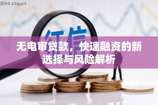 昆明无电审贷款，快速融资的新选择与风险解析