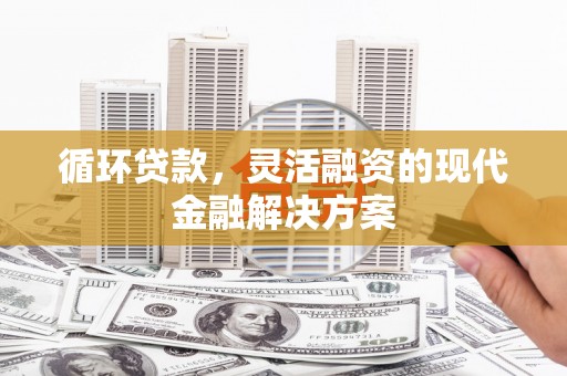 昆明循环贷款，灵活融资的现代金融解决方案