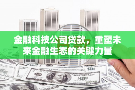 昆明金融科技公司贷款，重塑未来金融生态的关键力量