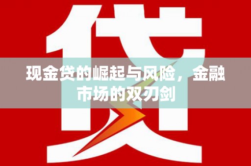 昆明现金贷的崛起与风险，金融市场的双刃剑