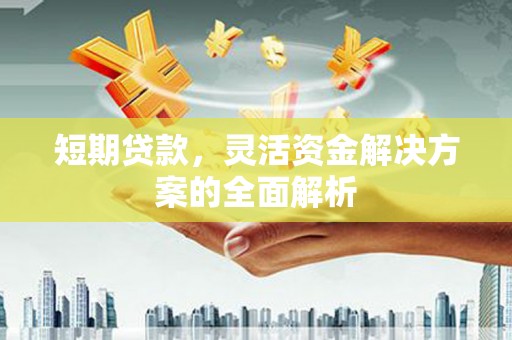 昆明短期贷款，灵活资金解决方案的全面解析