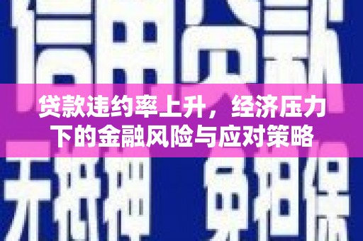 昆明贷款违约率上升，经济压力下的金融风险与应对策略