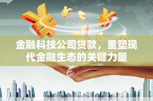 昆明金融科技公司贷款，重塑现代金融生态的关键力量